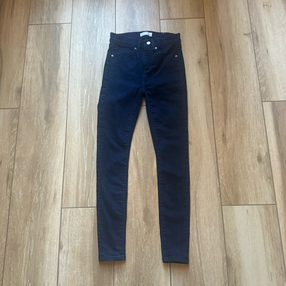 LOFT Blue Skinny Jeans Classic Fit - Picture 1 of 3